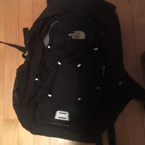 black north face jester backpack